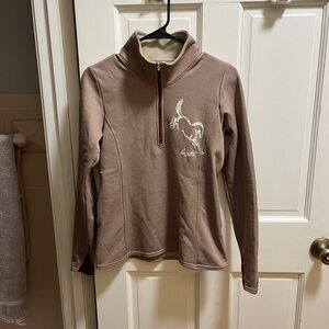 Kerrits 1/4 quarter zip equestrian design